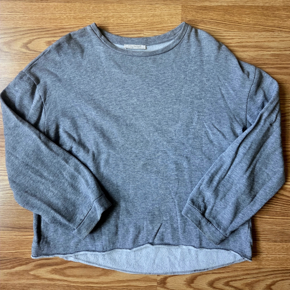 Zara Gray Sweatshirt